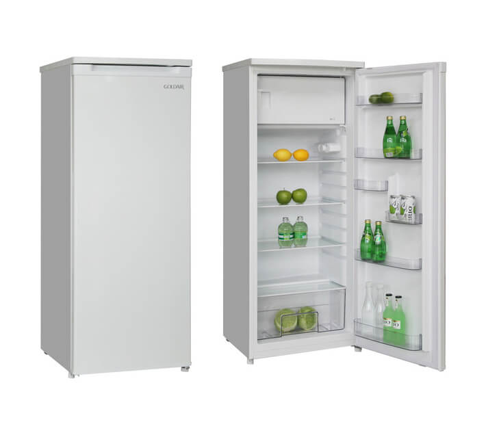Technician repairing a single door fridge in a Cape Town home